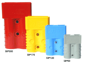 Anderson connector sizes 